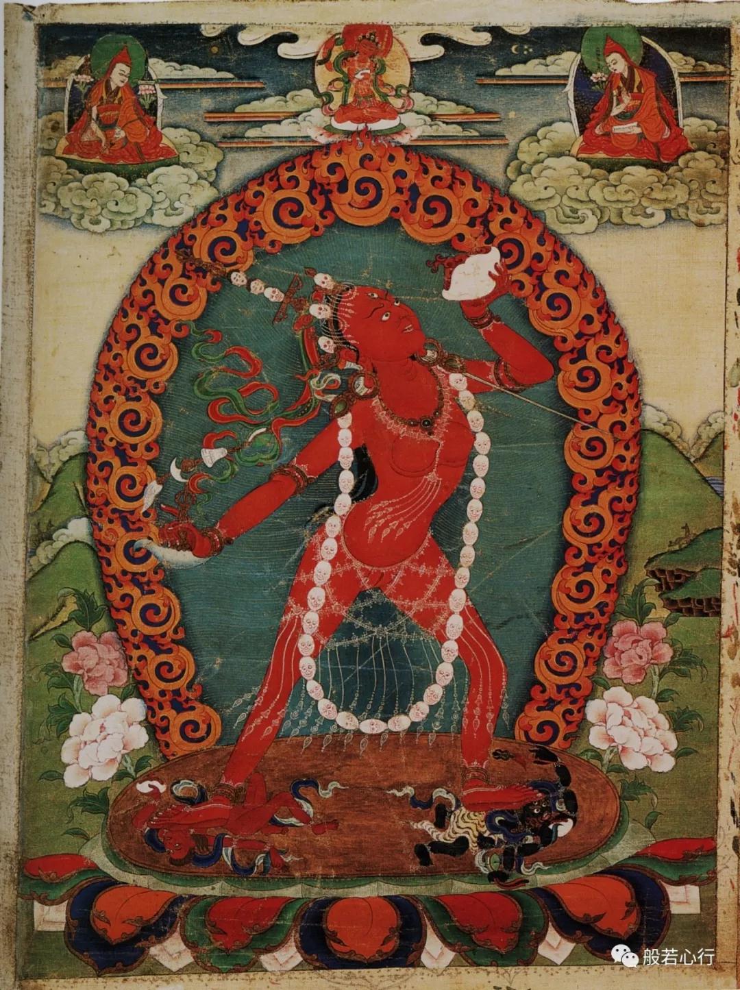 金刚亥母像（那洛空行母，那洛金刚瑜伽母）—《极乐之轮:佛教冥想艺术》