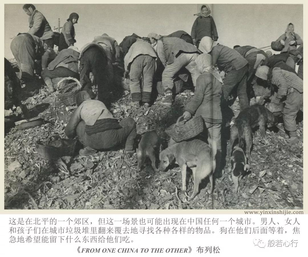 1949年翻垃圾堆的人们-布列松