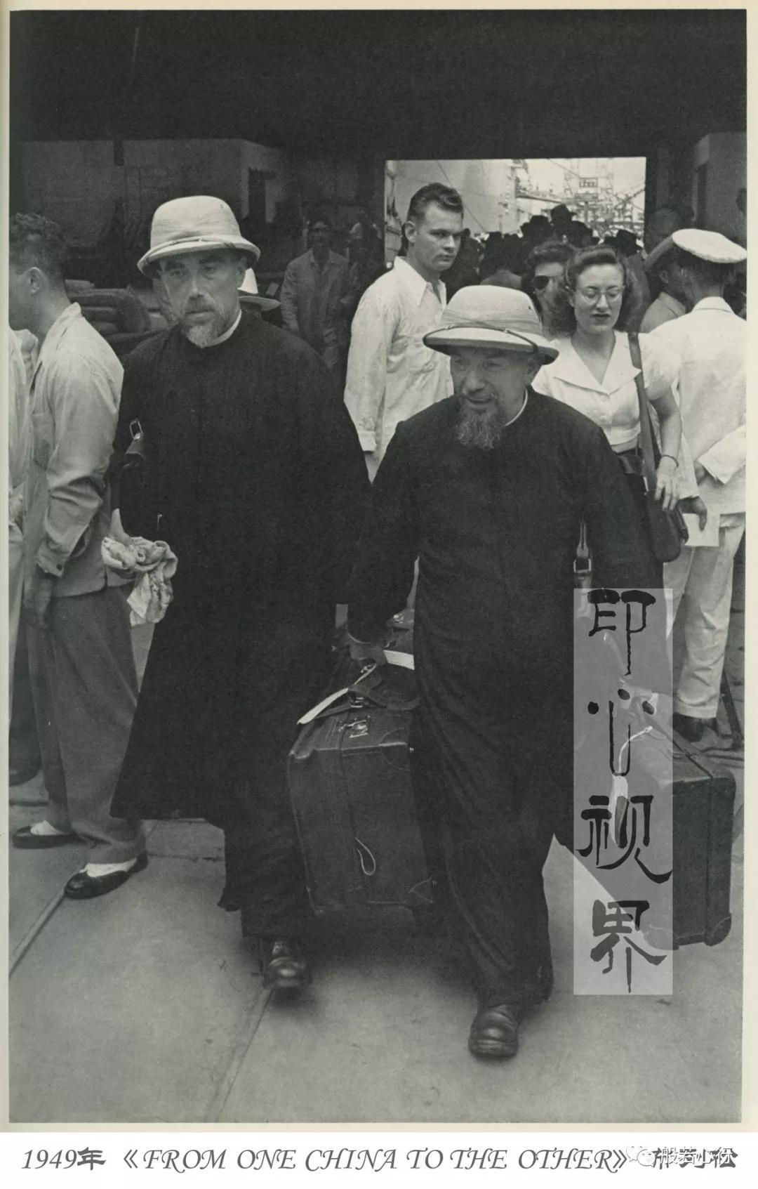 1949年9月,＂戈登＂号搭载外籍人士离开上海-布列松