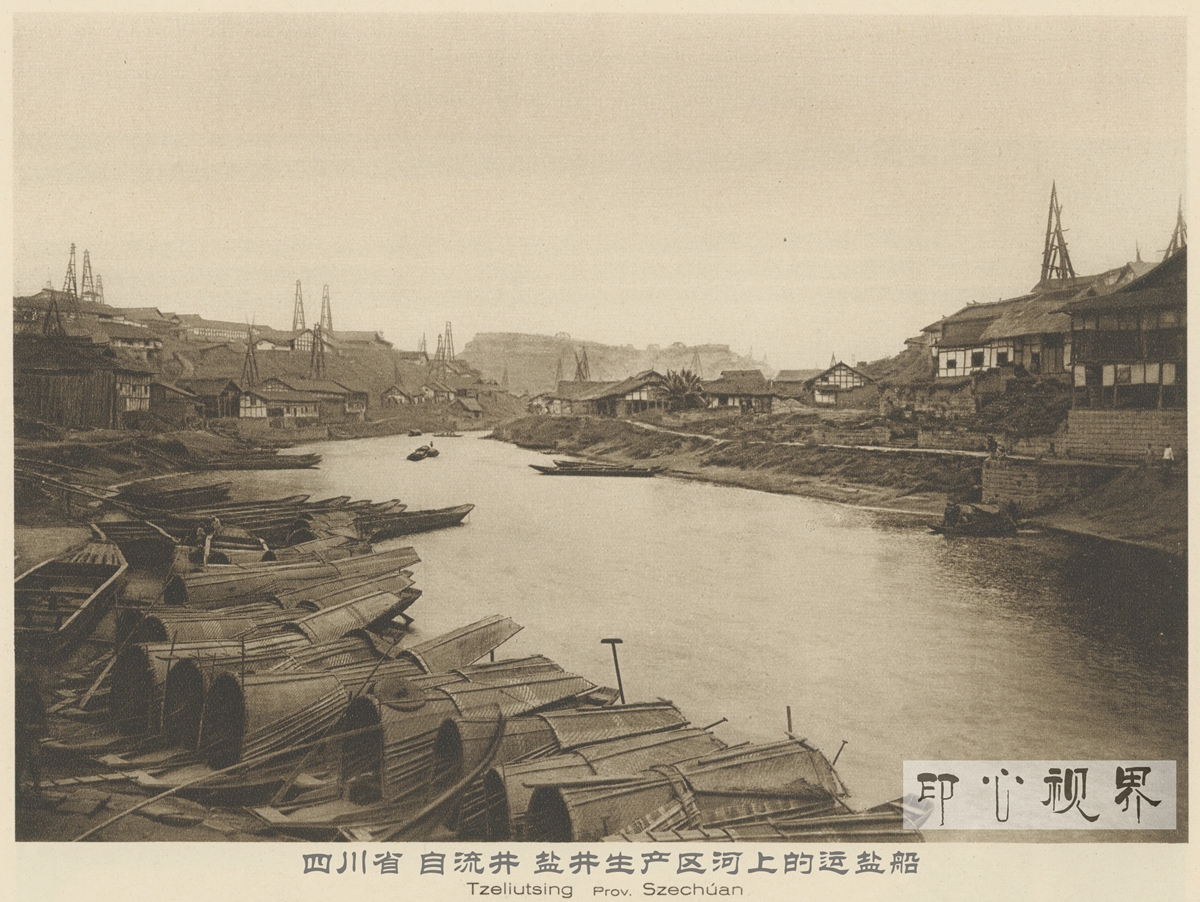 百年前的老照片:感受民国时期的四川古建筑魅力_印心视界